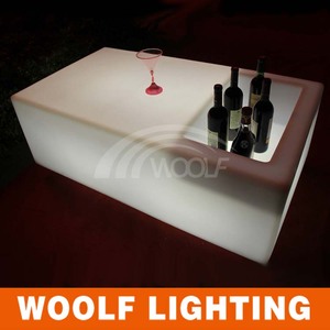 miglior decorazione a colori illuminato led rettangolo <span class=keywords><strong>tavolo</strong></span> con raffreddamento ghiaccio custom raffreddamento - Product Image 3