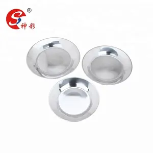 Popular Durable Stainless Steel Dinner Plate Food Plates Dishes kitchen ware