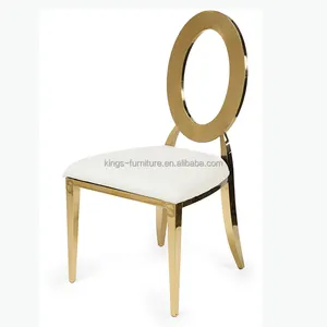 Stainless Steel Events Gold Wedding Chair