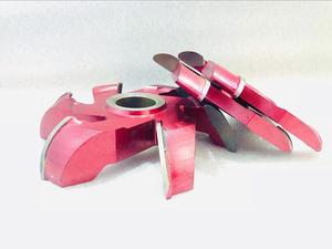 Alat cetak kayu baja Tungsten, pemotong penggilingan gagang mesin perencanaan vertikal - Product Image 2