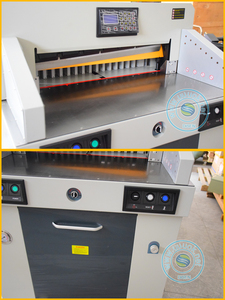 プログラム制御670cm高精度自動ヘビーデューティ工業用油圧ギロチンペーパーカッター価格 - Product Image 4