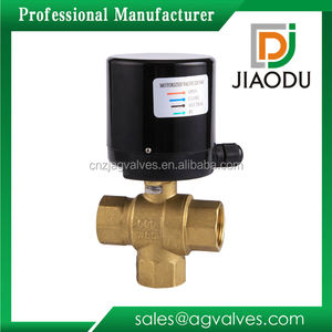 1/2 <span class=keywords><strong>3</strong></span>/4 1 zoll Geeignet für HVAC und status control elektrische motor betrieben messing abgeschaltet antrieb kugelhahn - Product Image 2