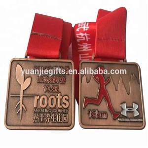 <strong>Cheap</strong> Custom Different Color Metal <strong>Medal</strong> Silver/gold/antique Bronze Metal Race <strong>Medals</strong> With Custom Ribbon - Product Image 6