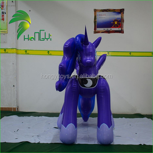 Personaggio Gonfiabile Personalizzato Più Popolare / Modello di Cavallo Viola Gonfiabile - Product Image 3