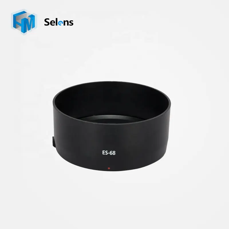 Selens เลนส์ฮูดสำหรับกล้อง Canon EF 50มม. ES-68 STM,เลนส์สีดำ F1.8ใหม่