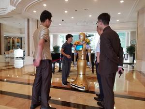 Dajin-identificación facial, centro comercial, <span class=keywords><strong>banco</strong></span> y hotel, Robot <span class=keywords><strong>de</strong></span> servicio <span class=keywords><strong>de</strong></span> bienvenida - Product Image 5