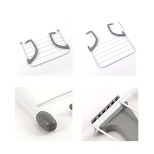5 Bar <span class=keywords><strong>de</strong></span> Lujo <span class=keywords><strong>Radiador</strong></span> Toalla Toalla Percha Plegable <span class=keywords><strong>Tendedero</strong></span> <span class=keywords><strong>Tendedero</strong></span> - Product Image 6