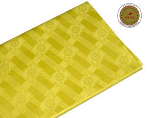 Tissu africain Bazin Riche 2025 Brocade Bazin Riche Dernier tissu Jacquard de haute qualité pour hommes Vêtements 10yard/lot - Product Image 3