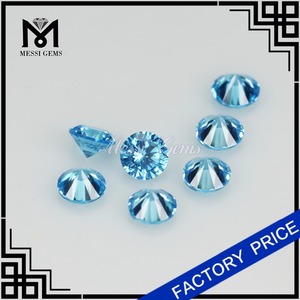 3.0mm ronda <span class=keywords><strong>aquamarina</strong></span> bangkok circón cz piedra zirconia cúbico - Product Image 5