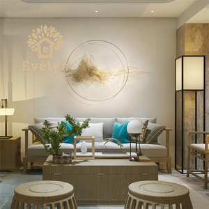 Ristorante hotel progetto nuovo arrivo 3D <span class=keywords><strong>metallo</strong></span> astratta della decorazione della <span class=keywords><strong>parete</strong></span> <span class=keywords><strong>scultura</strong></span> - Product Image 4
