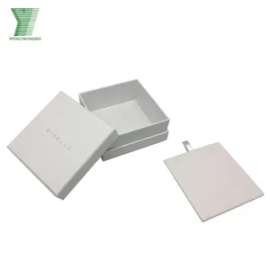 Hot sale top quality cardboard jewelry paper boxes/bracelet/necklace/ring jewelry box packaging with cut-die foam insert