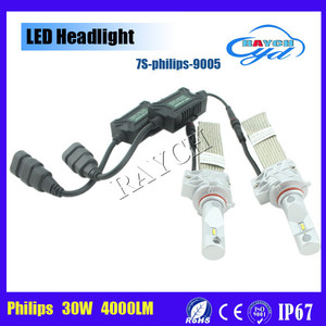 Usine produits 9005 led auto phare 5S sans <span class=keywords><strong>ventilateur</strong></span> type avec le meilleur PHILIP LUXEON ZES puce - Product Image 4