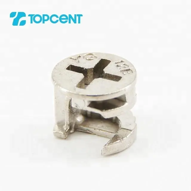 TOPCENT 12 mm亜鉛合金キャビネット家具コネクタカムロック