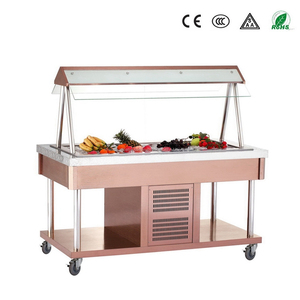 Chine fabricant commerciale en bois de refroidissement vitrines équipements <span class=keywords><strong>buffet</strong></span> de pour hôtel - Product Image 6