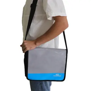 ISO BSCI factory lightweight waterproof customized shoulder bags men messages bags