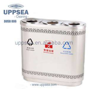 Conteneur de déchets à fermeture automatique, corbeille en acier inoxydable, 15 kg - Product Image 5