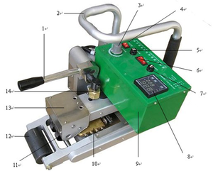 <span class=keywords><strong>1mm</strong></span>-3mm Geomembrana HDPE máquina de <span class=keywords><strong>soldadura</strong></span> para impermeable proyectos - Product Image 5