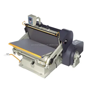 Papel da máquina de corte cortando e de vinco, placa cordada manual de papel 25 vezes/min capacidade de produção 12 «l» 15 750*520 2.2kw 2000