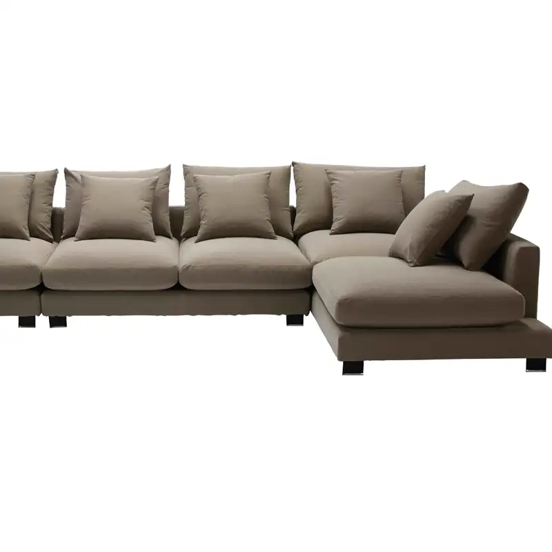 Resistente al desgaste sofá de cuero italiano de muebles de estilo antiguo de madera juegos de sofá muebles de la casa