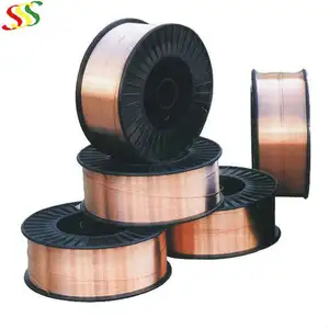 High Quality Carbon Steel Welding Wire 0.8mm 1.0mm 1.2mm 1.6mm ER70S-6 Copper MAG CO2 Wire MIG Welding Wire