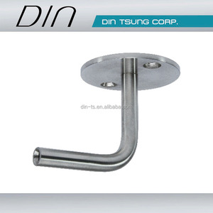 Stainless Steel Wall-Mounted Handrail <b>Bracket</b> for Staircase Modern Design Rust Resistant Tube Type Satin/<b>Mirror</b> Finish - Product Image 5