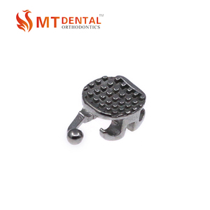 Bretelle in metallo monoblocco a base rotonda MIM dalla società di forniture odontoiatriche cinese - Product Image 3