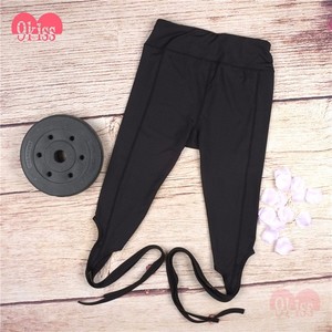 Baile Vendaje Lace up Pantalones Capris Leggings Gimnasio Mujeres Medias - Product Image 6