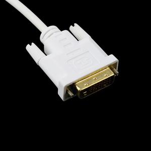 Stock le plus bas câble Thunderbolt <span class=keywords><strong>Mini</strong></span> DisplayPort vers DVI câble <span class=keywords><strong>Mini</strong></span> <span class=keywords><strong>DP</strong></span> vers DVI 1.8m pour ordinateurs portables projecteurs Macbook - Product Image 5