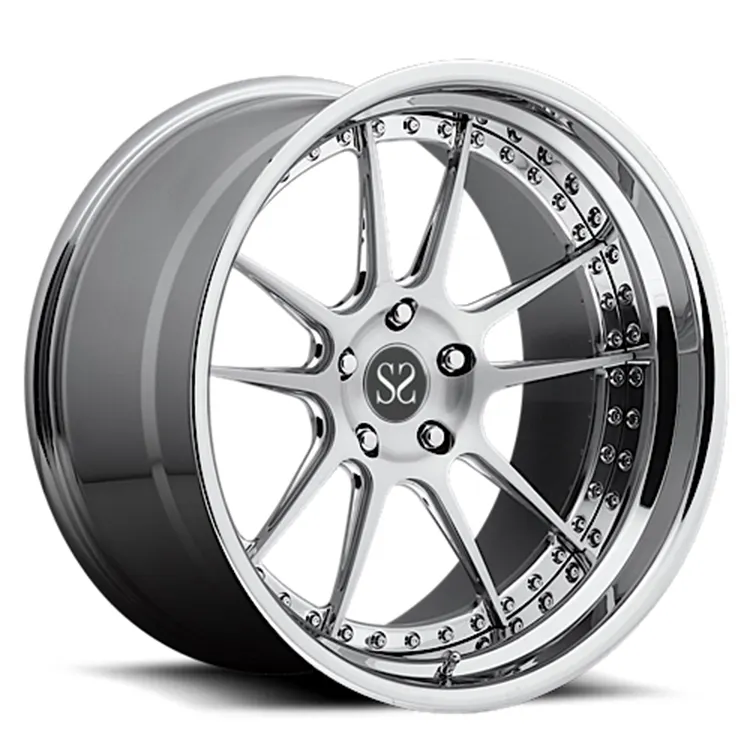 Для Benz SL55 по лучшей цене, 19 дюймов 20 дюймов и 21 дюйм, 2 полированные кованые диски 5x112