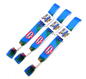 전문 <span class=keywords><strong>RFID</strong></span> C50 칩 팔찌 NFC 티켓 음악가 이벤트를위한 짠 팔찌 - Product Image 1