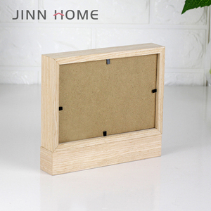 Jinn nhà ngày tốt nhất bao giờ gỗ khung ảnh 4*6 thiết kế mới hình chữ nhật khung gỗ với Laser khắc cho hình ảnh và tự làm - Product Image 4