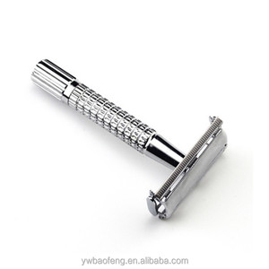 Manual Long Handle Men's Barber Shaving Safety Double Edge Blade <strong>Razor</strong> - Product Image 3