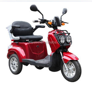 Motocicleta para Discapacitados de 3 ruedas, 60V, 800W/1000W, con dos luces delanteras grandes - Product Image 4