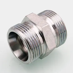 China supplier quality QHH3737 G straight fitting carbon steel hydraulic pipe fitting