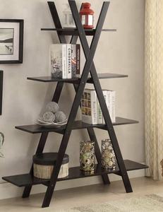 홈 장식 4 계층 나무 책장 보관 주최자 나무 식물 꽃 디스플레이 스탠드 책장 책장 책꽂이 - Product Image 6