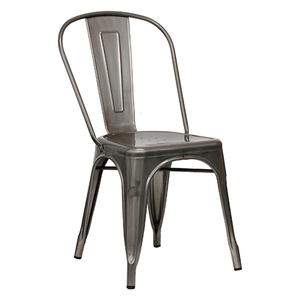 Vintage Industrial Iron <strong>Tolix</strong> <strong>Chair</strong> Modern Stackable Metal Dining <strong>Chair</strong> Restaurant Cafe <strong>Chair</strong> - Product Image 2