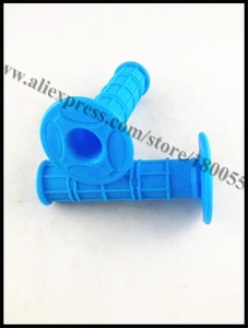 Poignée en caoutchouc souple 22mm 7/8 ''pour <span class=keywords><strong>Dirt</strong></span> Pit Bike <span class=keywords><strong>Mini</strong></span> <span class=keywords><strong>MX</strong></span> Off-Road ATV Scooter Motocross Throttle and Guidon Part - Product Image 3