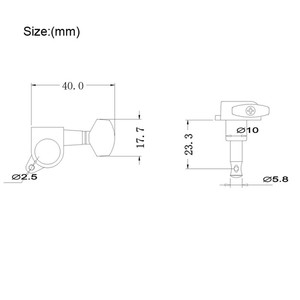 <span class=keywords><strong>Guitar</strong></span> chỉnh PEGs tuners máy đầu cho Acoustic <span class=keywords><strong>Guitar</strong></span> Điện - Product Image 6