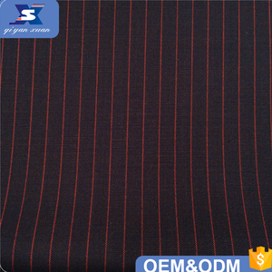 Tela de Poliéster y Viscosa con Diseño de Rayas, Texturizada, para Trajes de Hombre, <span class=keywords><strong>Blazer</strong></span>, Tejido, Proveedor Textil de <span class=keywords><strong>Guangzhou</strong></span> - Product Image 3