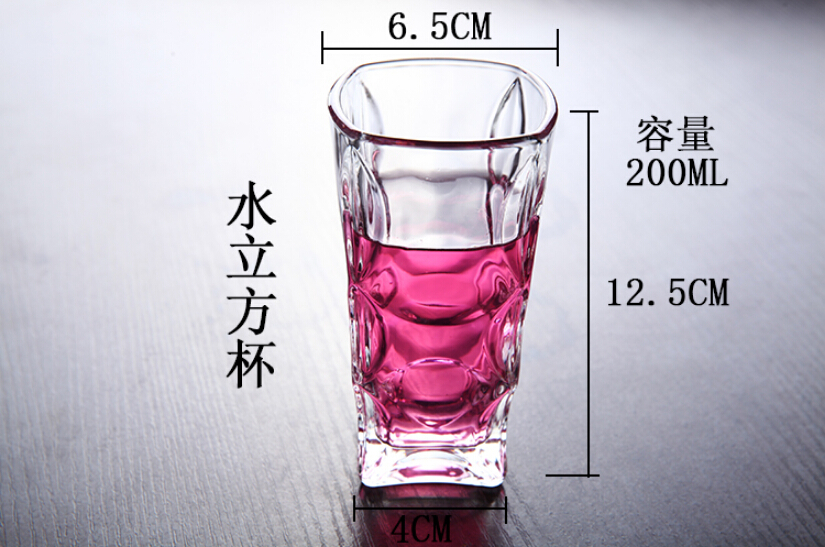 Haonai Machine Made Custom Vodka Shot Glasses whiskey glass tumbler