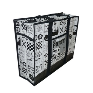 Tùy Chỉnh Khuyến Mại Tái Sử Dụng Sinh Thái Thân Thiện Pp Dệt Túi Zipper - Product Image 5