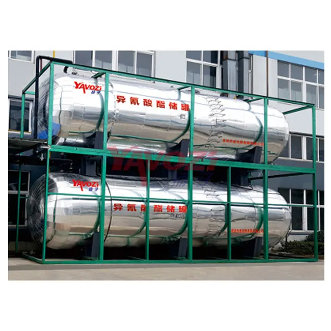 Storage System For POL/ISO /Cyclopentane Storage Tank For Polyurethane Raw Material