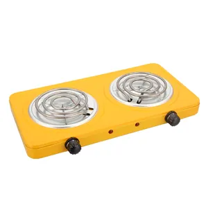 2 duy nhất burner phạm vi nồi 2000 watt tấm nóng cảm ứng tấm nóng CE giấy chứng nhận tấm nóng tủ