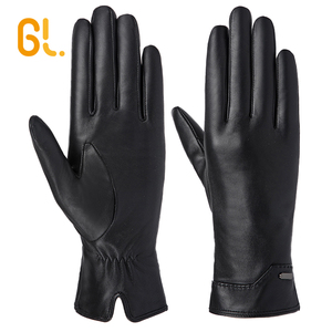 <span class=keywords><strong>Gants</strong></span> de conduite en cuir véritable, Ultra fins, classiques, <span class=keywords><strong>pour</strong></span> femmes, GL39, nouvelle collection - Product Image 4