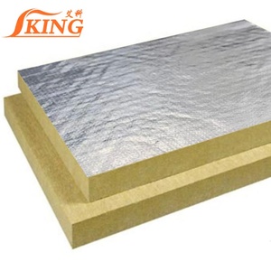 Panneaux d'isolation <span class=keywords><strong>en</strong></span> <span class=keywords><strong>laine</strong></span> de roche <span class=keywords><strong>minérale</strong></span> de basalte de style industriel ISOKING, densité 100 kg/m3, pour entrepôts et chambres à coucher - Product Image 1