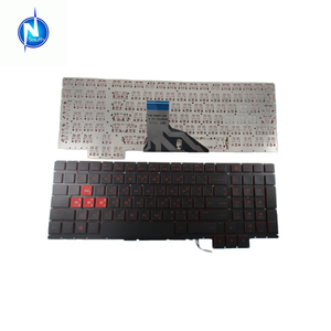 แป้นพิมพ์แล็ปท็อปแบรนด์ใหม่สำหรับ Hp <span class=keywords><strong>Omen</strong></span> <span class=keywords><strong>15</strong></span>-ce ไทย Backlit Sn6167bl Sg-87900-33a - Product Image 1
