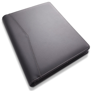 Fabricant Personnalisé Relié <span class=keywords><strong>Document</strong></span> Organisateur Portefeuille Bill Expansion A4 Taille Fichier Dossier En Cuir - Product Image 1