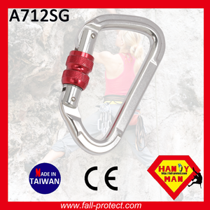 With CE Certificate 23KN Aluminum Rescue Rock Climbing Carabiner - Product Image 3