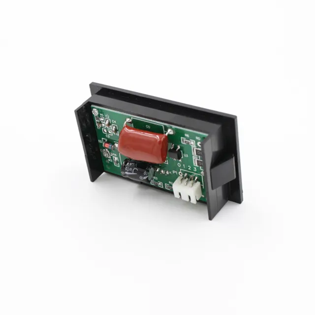 Mini digital medidor de voltaje de CA y de panel digital del voltímetro del led con pantalla de 80-500v panel digital del voltímetro del ac