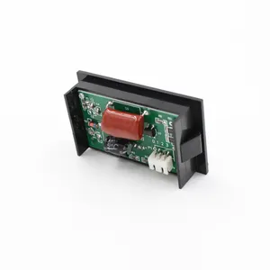 Mini compteur de tension numérique ac et voltmètre à panneau numérique d'affichage à led avec mesurant 80-500v voltmètre à panneau numérique ac